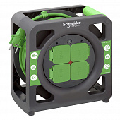 Купить Удлинитель Schneider Electric 15 м 4 гнезда с заземлением IP44 по низкой цене