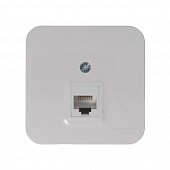 Купить Розетка компьютерная Schneider Electric Бланка белая по низкой цене