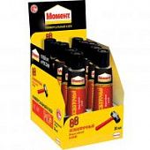 Купить Клей Henkel Момент 88 особопрочный туба в шоу боксе 10 шт 30 мл по низкой цене