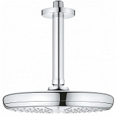 Купить Душ Grohe Tempesta 210 26414000 верхний с душевым кронштейном по низкой цене