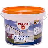 Купить Краска Alpina Долговечная фасадная База 3 матовая 2,35 л по низкой цене