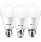 Купить Лампа Philips 929001962847 ESS LEDBulb 9-80Вт E27 1CT/12RCA 4000К светодиодная 3 штуки по низкой цене