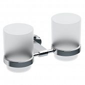 Купить Держатель Ravak Chrome CR зубных щеток со стаканом 220.00 двойной по низкой цене