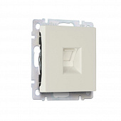 Купить Розетка компьютерная RJ45 Smartbuy Нептун без рамки бежевая по низкой цене