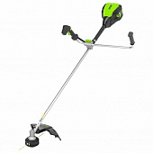 Купить Триммер Greenworks GD80BCB аккумуляторный бесщёточный без аккумулятора и зарядного устройства по низкой цене