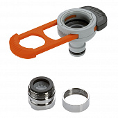 Купить Штуцер без резьбы с аэратором Gardena по низкой цене