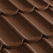Купить Черепица Metrotile Mistral композитная Бургундия по низкой цене