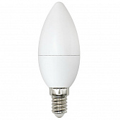 Купить Лампа Uniel Bicolor LED-C37-6W/E14 матовая 3000K, 4000K светодиодная по низкой цене