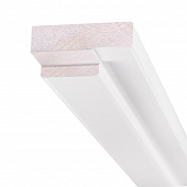 Купить Перекладина Olovi М13,4 дверной коробки, белая, крашеная по низкой цене