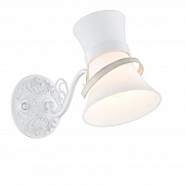 Купить Бра Maytoni Baroque TOC128-01-W белое E14 60W 220V по низкой цене