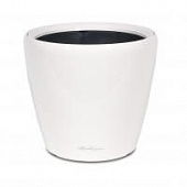 Купить Кашпо Lechuza Classico LS Complete white high glossgloss 28x26 см по низкой цене