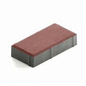 Купить Брусчатка Югстройкровля красный 200х100х40 мм по низкой цене