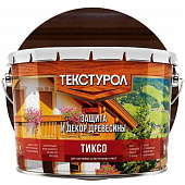 Купить Защитный состав Текстурол Тиксо для древесины Орех 10 л по низкой цене