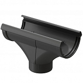 Купить Воронка желоба Docke ПВХ Lux D141/100 мм графит по низкой цене