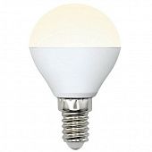 Купить Лампа Uniel Multibright LED-G45-6W/E14 матовая 3000K светодиодная по низкой цене