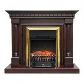 Купить Каминокомплект Royal Flame Dallas Fobos FX Brass, темный дуб по низкой цене