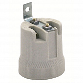 Купить Патрон Е27 DORI керамический со скобой по низкой цене