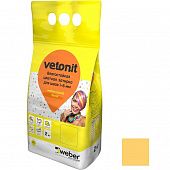 Купить Затирка Weber.Vetonit Decor медовый влагостойкая 2 кг по низкой цене