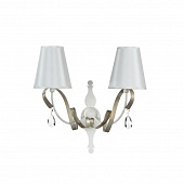 Купить Бра Maytoni Intreccio ARM010-02-W белое E14 2х40W 220V по низкой цене
