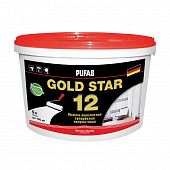 Купить Краска PUFAS GOLD STAR 12 для стен и потолков в/д 9 л по низкой цене