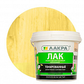 Купить Лак Лакра акриловый тонированный с УФ-фильтром сосна 0,9 кг по низкой цене