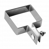 Купить Крепление для столба 60х60 мм начальное оцинкованное по низкой цене