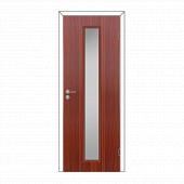 Купить Дверное полотно Olovi L2, cтекло, итальянский орех, 900x35х2000 мм, с/ф по низкой цене