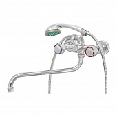 Купить Смеситель Zerich Луна SBZC 1205 для ванны, двуручный по низкой цене