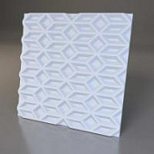 Купить Стеновая 3D панель Relieffo Albite 010 из пенополиуретана 600x600x30 мм по низкой цене