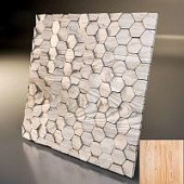 Купить Стеновая 3D панель Relieffo Scale (Лиственница) Д048ЛС 600х600х30 мм по низкой цене