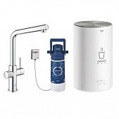 Купить Смеситель Grohe Red Duo New 30327001 для кухни с водонагревателем по низкой цене