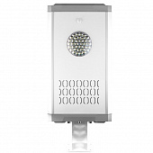 Купить Светильник Feron SP2337 LED 12 Вт на солнечной батарее с датчиком движения серый уличный по низкой цене