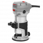 Купить Кромочный фрезер CROWN CT11023S 710 Вт цанга 6/8 мм + 3 сменных базы по низкой цене