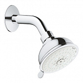 Купить Душ Grohe New Tempesta Rustic 100 26089001 верхний с душевым кронштейном по низкой цене