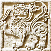 Купить Барельеф KR Professional Владимирская Русь Люб 80531 из искусственного камня бежевый по низкой цене