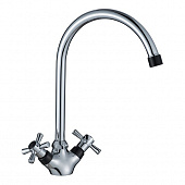 Купить Смеситель Decoroom для кухни DR46028-Black по низкой цене