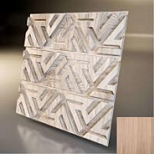 Купить Стеновая 3D панель Relieffo Pyramid (Дуб) Д024Д 600х600х30 мм по низкой цене
