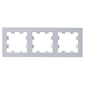 Купить Рамка Schneider Electric Атлас Дизайн 3 поста белая по низкой цене