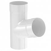 Купить Тройник трубы Aquasystem D125/90 мм RR 20 белый по низкой цене