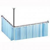 Купить Штанга Bemeta Shower Programme для занавески для душа 101120052 угловая хром/нержавейка по низкой цене