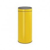 Купить Бак Brabantia Touch Bin New мусорный, желтая маргаритка, 30 л по низкой цене
