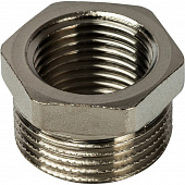 Купить Футорка Stout SFT-0029-003412 3/4х1/2 дюйма никелированная по низкой цене