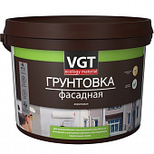 Купить Грунтовка VGT ВД-АК-0301 акриловая фасадная 2,5 кг по низкой цене
