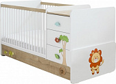 Купить Кровать-трансформер Cilek Safari Natura, 75х114/75х160 см по низкой цене