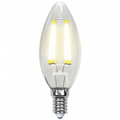 Купить Лампа Uniel Multibright LED-C35-5W/E14 прозрачная 3000K светодиодная по низкой цене