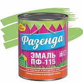 Купить Эмаль Ленинградские краски ПФ-115 Фазенда лайм 0,9 кг по низкой цене