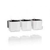 Купить Кашпо Green Wall Home Kit Glossy white high gloss настенный 48x14x14 см по низкой цене