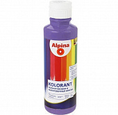 Купить Колер-краска Alpina Kolorant Violett фиолетовая 0,5 л по низкой цене