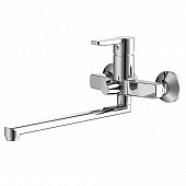 Купить Смеситель для ванны IDDIS Sena с длинным изливом по низкой цене