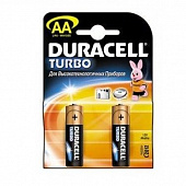 Купить Батарейка Duracell Turbo AA Bl-2 Bl-2 алкалиновая 2 шт по низкой цене